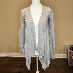 Express - Grey Lightweight Open Cardigan - Size XS